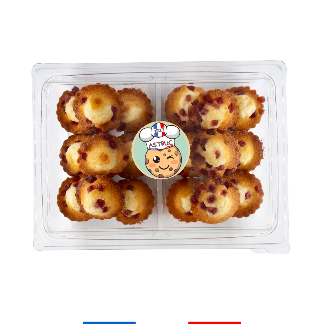 Corbeilles framboise (18 pièces*)