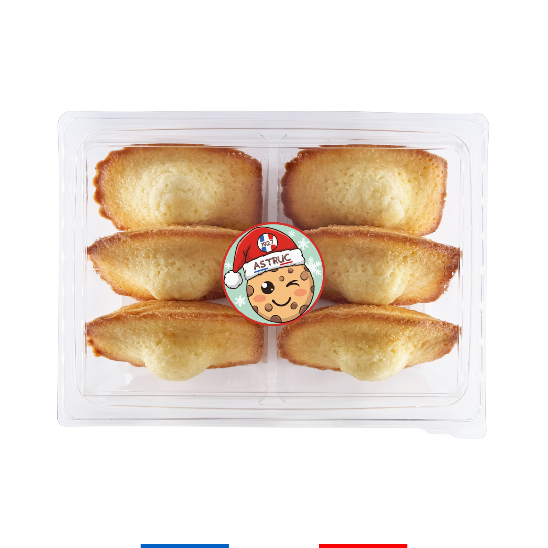 Madeleines Géantes - 6 pièces