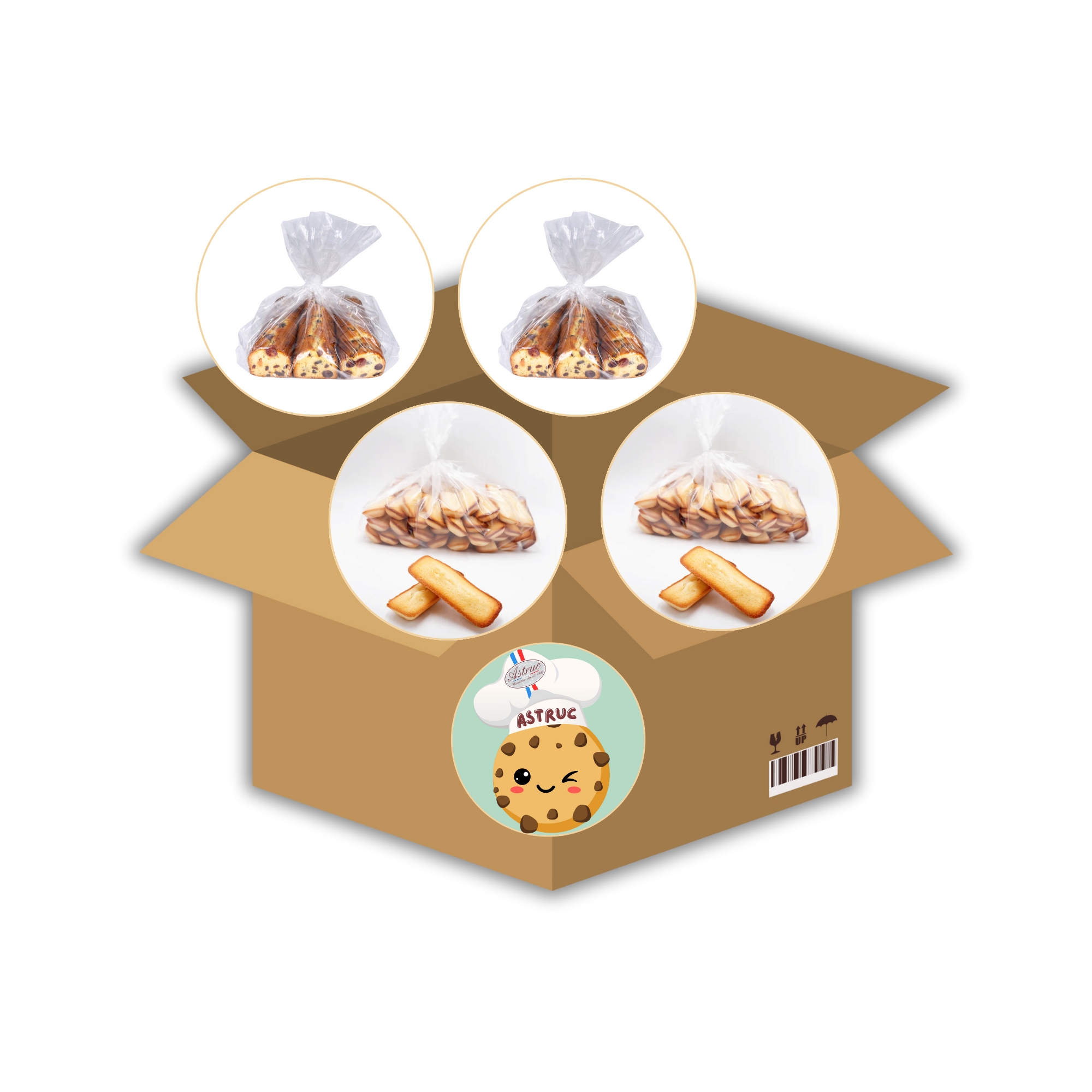 ABONNEMENT BOX FINANCIERS 2KG / CAKE BIGARREAUX 2KG