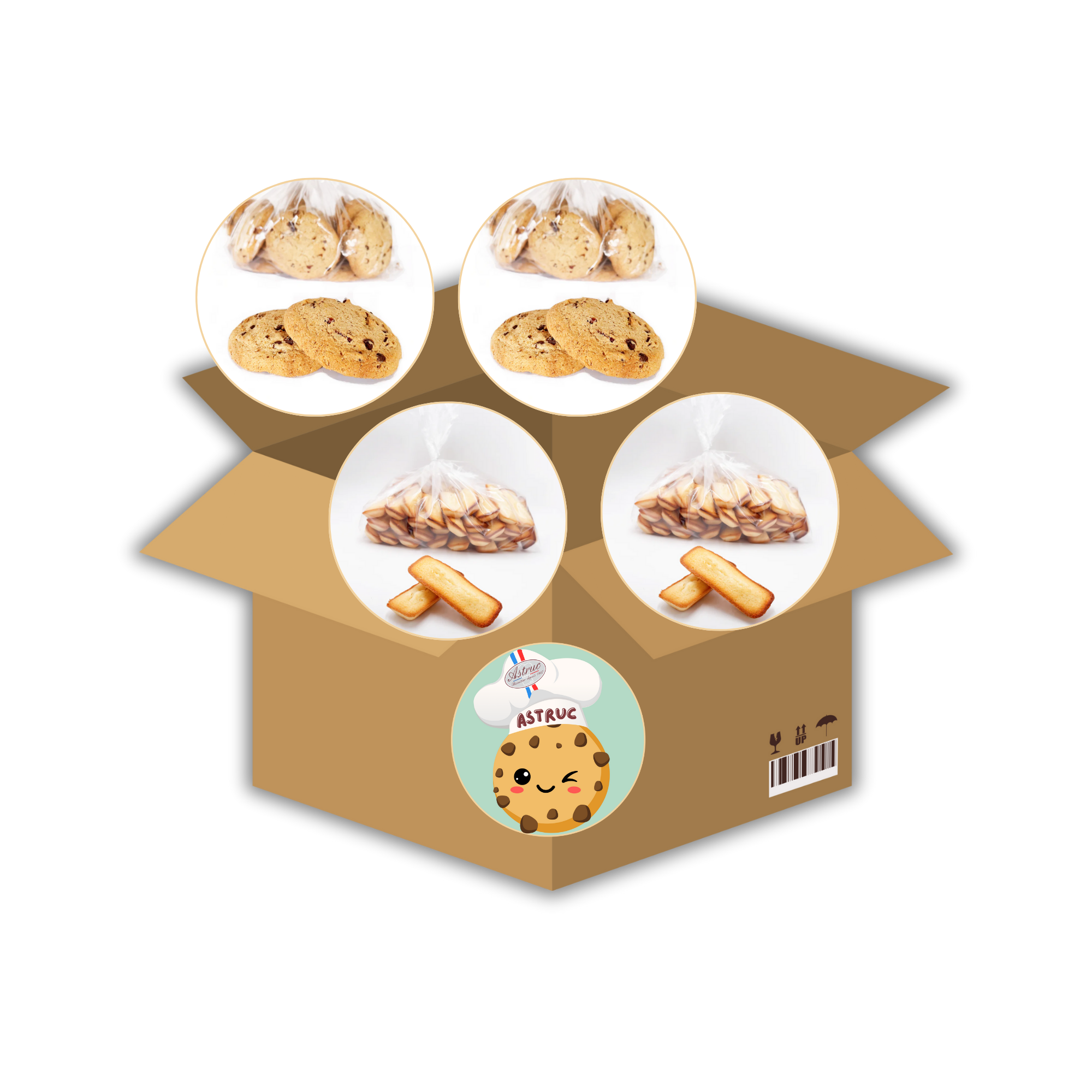 ABONNEMENT BOX FINANCIERS 2KG / COOKIES 2KG