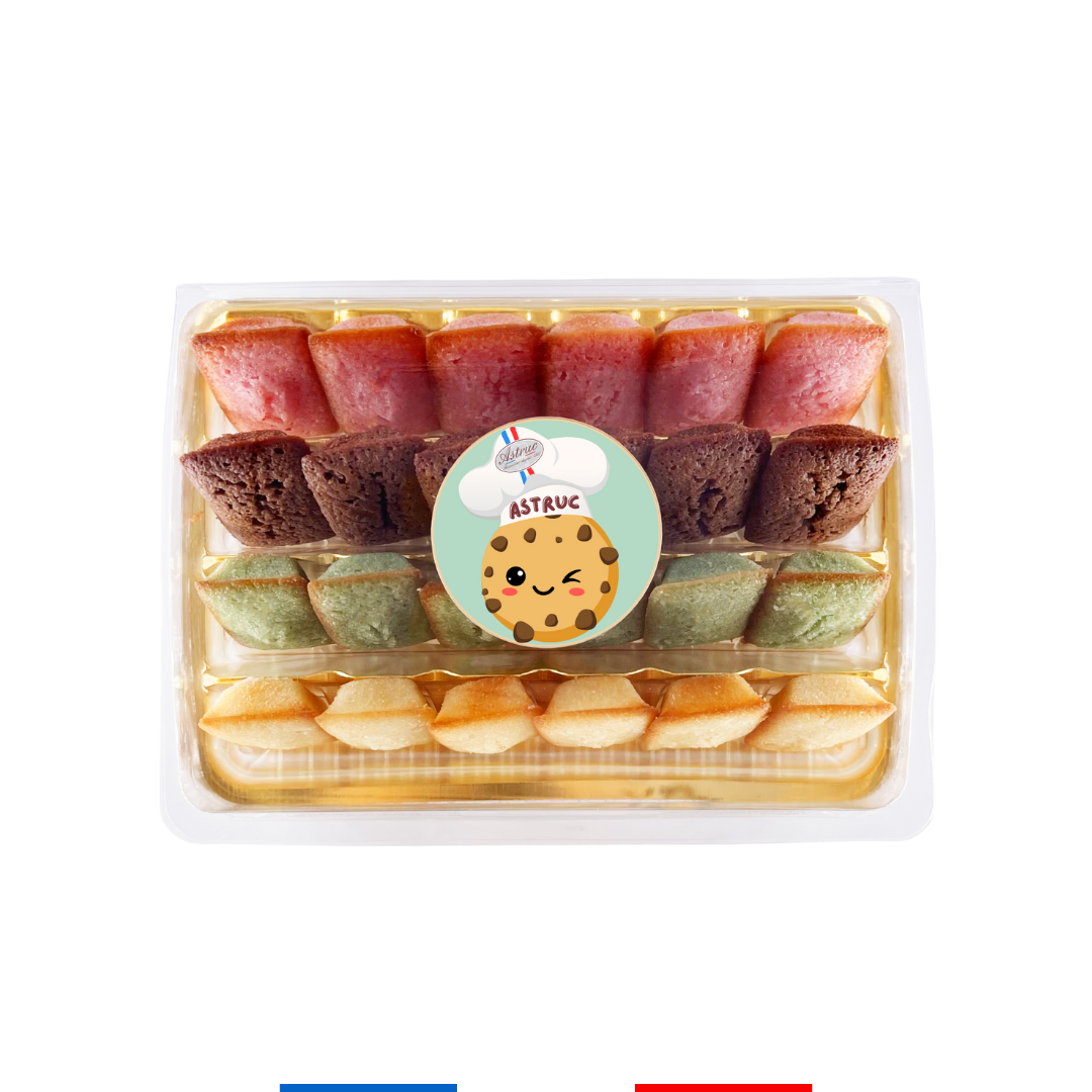 Assortiment mini financiers - 24 pièces