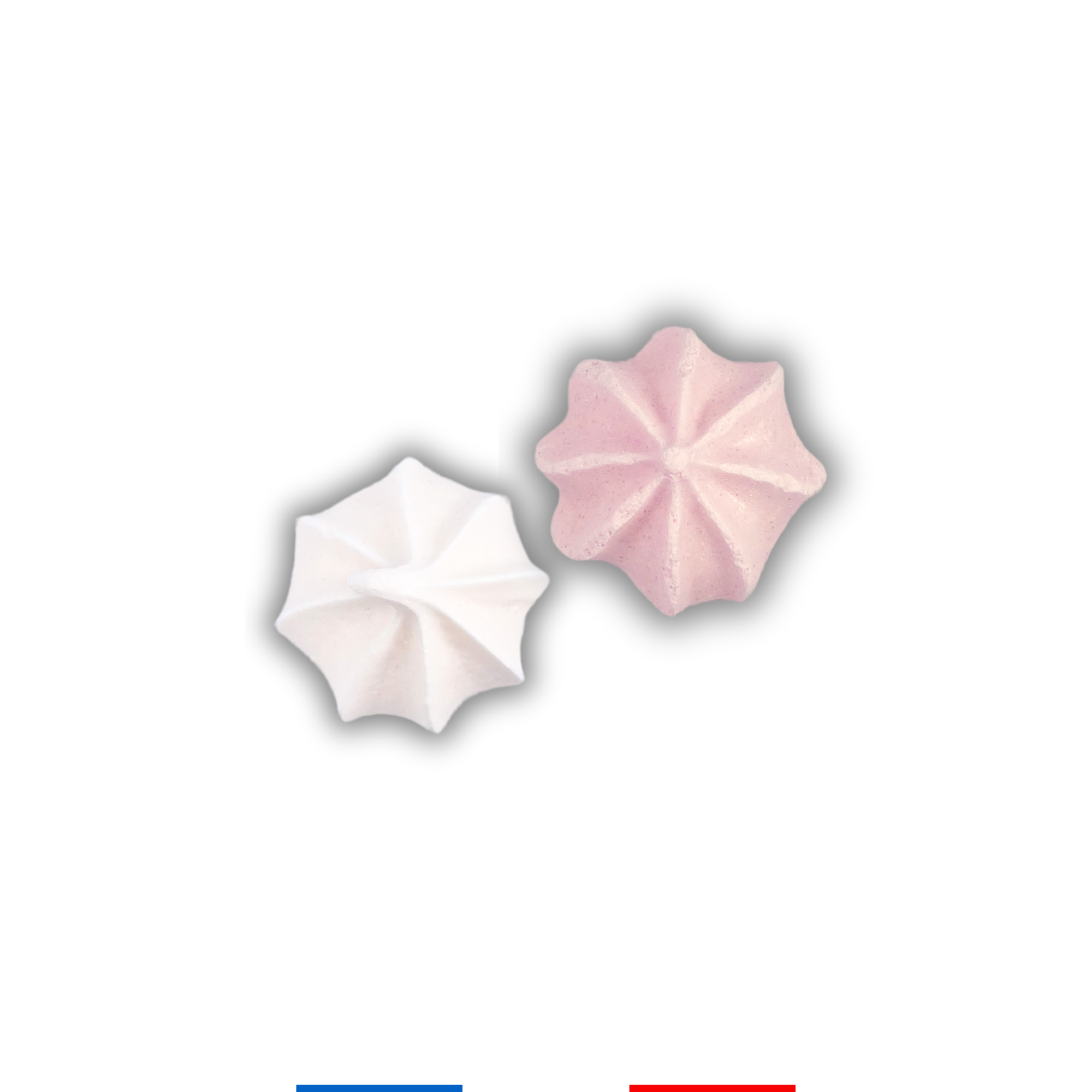 Merengues sabor fresa - 24 piezas*